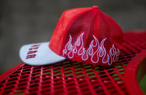 Sexy Red Flame Hat