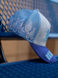 Blue Flame Hat