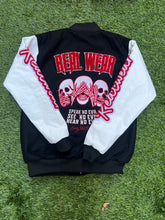 Load image into Gallery viewer, Only the Real&quot; Varsity Letterman Jacket (Black)
