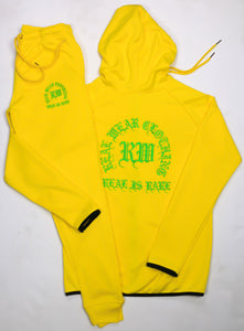 Real Wear Tracksuit Yellow & Green